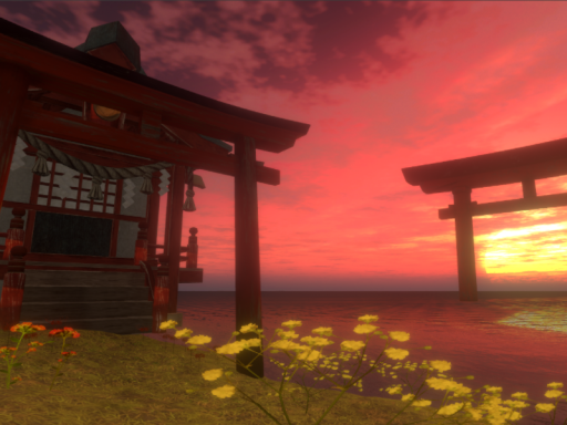 夕日を眺めて ～Watching the sunset～の画像