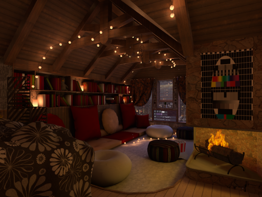 The Cozy Room but Rainyの画像