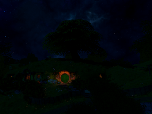 Bag End - Hobbiton - Nightの画像