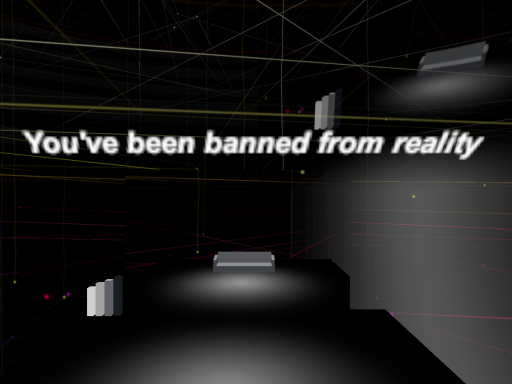 You've been banned from realityの画像