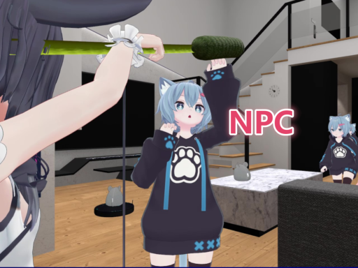 NPC Cat toy - ねこじゃらし遊びの画像