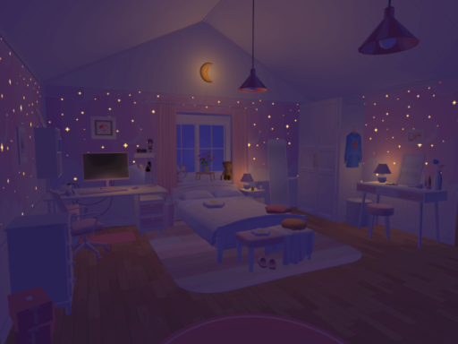 ［MiSide］ Mita's Room V 1․1 （Sleepy Mita）の画像