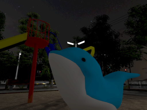 夜の公園 - The Park At Nightの画像