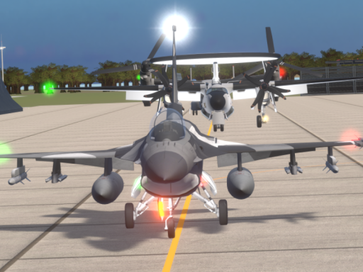 日本語話者向けフライトワールド 叢雲飛行場の画像