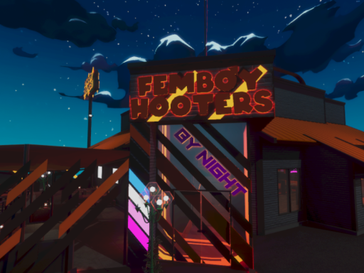 Femboy Hooters By Nightの画像