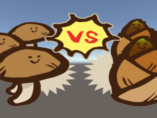 きのこたけのこコロシアムの画像